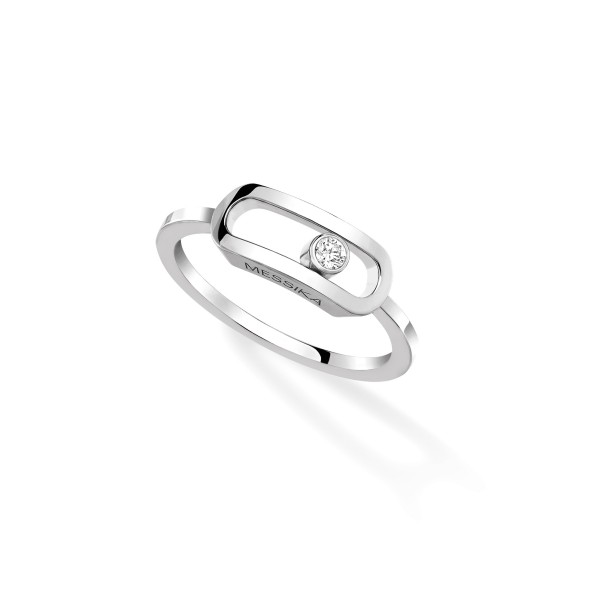 Messika - Move Uno Ring White Gold LM